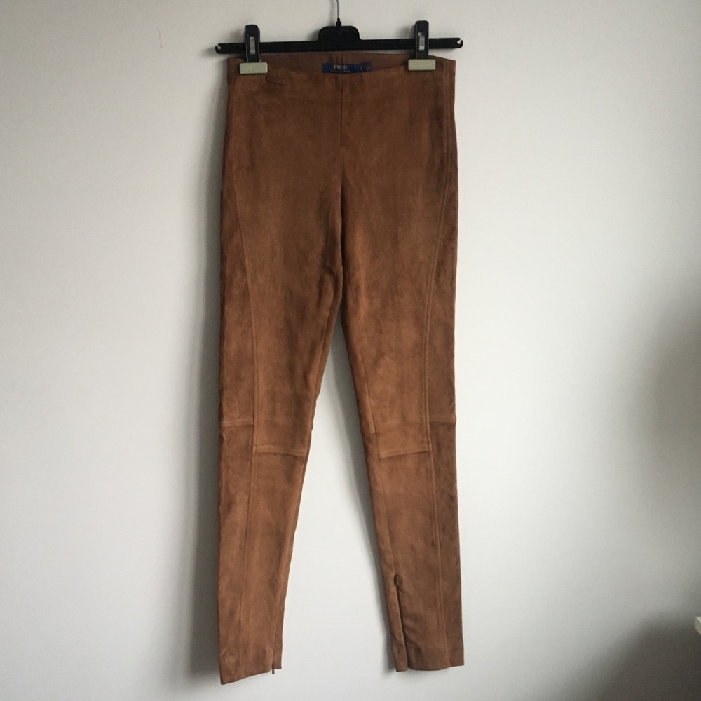 Polo Ralph Lauren Suede Leggings